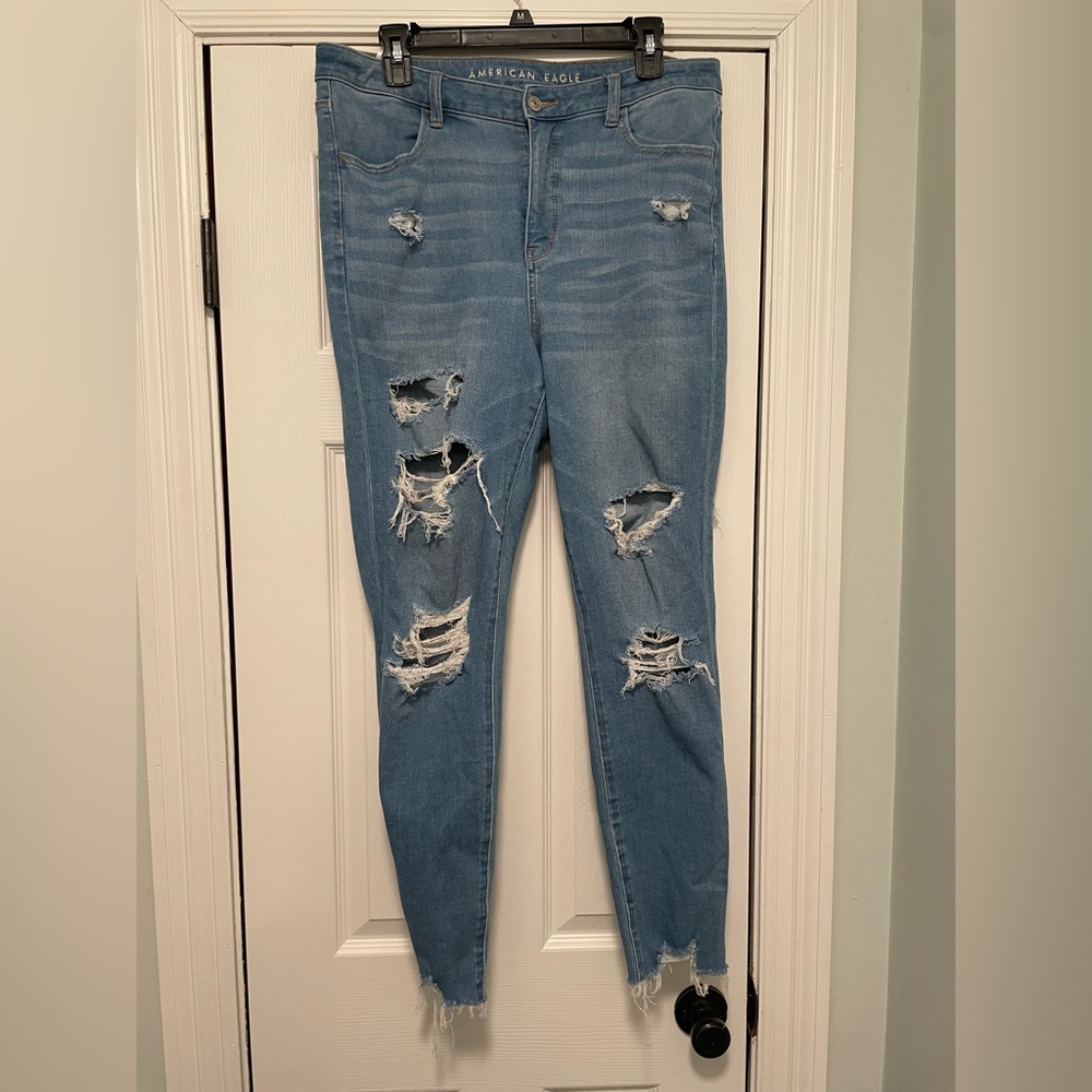 Ripped Blue Jeans